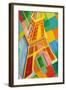 Eiffel Tower, 1926-Robert Delaunay-Framed Giclee Print