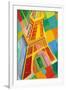 Eiffel Tower, 1926-Robert Delaunay-Framed Giclee Print