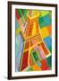 Eiffel Tower, 1926-Robert Delaunay-Framed Giclee Print