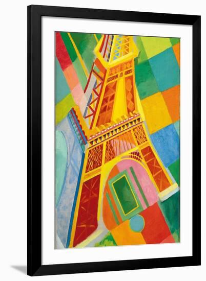 Eiffel Tower, 1926-Robert Delaunay-Framed Giclee Print