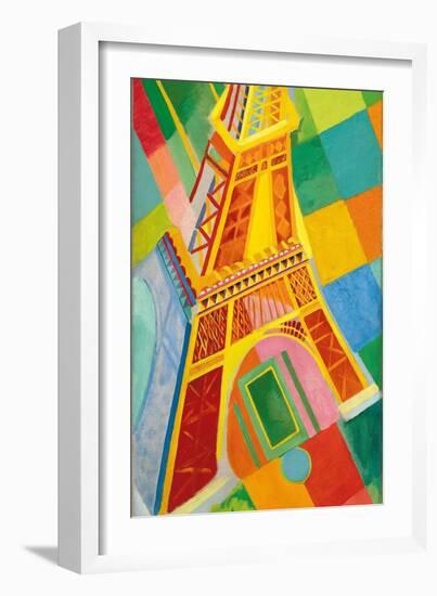 Eiffel Tower, 1926-Robert Delaunay-Framed Giclee Print