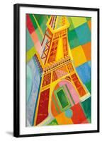 Eiffel Tower, 1926-Robert Delaunay-Framed Giclee Print