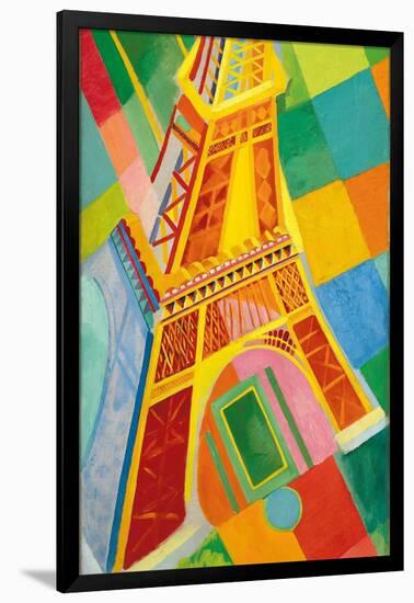 Eiffel Tower, 1926-Robert Delaunay-Framed Giclee Print