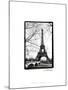 Eiffel Tower Along the Seine River-Laura Denardo-Mounted Art Print