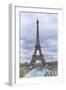 Eiffel Tower and Jardin du Trocade?ro-Cora Niele-Framed Photographic Print
