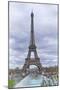 Eiffel Tower and Jardin du Trocade?ro-Cora Niele-Mounted Photographic Print