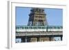 Eiffel Tower and Métro, Paris, France-null-Framed Photographic Print