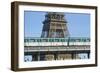 Eiffel Tower and Métro, Paris, France-null-Framed Photographic Print