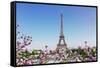 Eiffel Tower and Paris Cityscape-neirfy-Framed Stretched Canvas