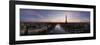 Eiffel Tower and River Seine at dawn, Paris, France, Europe-Panoramic Images-Framed Photographic Print