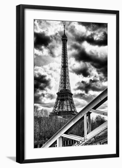 Eiffel Tower and Rouelle Bridge - Paris - France-Philippe Hugonnard-Framed Photographic Print