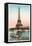 Eiffel Tower and Seine, Paris-null-Framed Stretched Canvas
