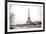 Eiffel Tower and Seine River in Paris-TEA-Framed Photographic Print