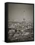 Eiffel Tower and Skyline of Paris, France-Jon Arnold-Framed Stretched Canvas