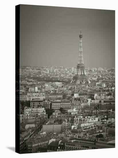 Eiffel Tower and Skyline of Paris, France-Jon Arnold-Stretched Canvas