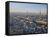 Eiffel Tower and Skyline of Paris, France-Jon Arnold-Framed Stretched Canvas