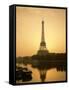 Eiffel Tower and the Seine River at Dawn, Paris, France-Steve Vidler-Framed Stretched Canvas