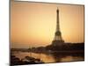 Eiffel Tower and the Seine River at Dawn, Paris, France-Steve Vidler-Mounted Photographic Print