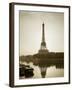 Eiffel Tower and the Seine River at Dawn, Paris, France-Steve Vidler-Framed Photographic Print