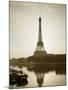 Eiffel Tower and the Seine River at Dawn, Paris, France-Steve Vidler-Mounted Photographic Print