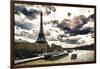 Eiffel Tower and the Seine River - Paris - France-Philippe Hugonnard-Framed Photographic Print