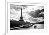 Eiffel Tower and the Seine River - Paris - France-Philippe Hugonnard-Framed Photographic Print