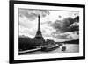 Eiffel Tower and the Seine River - Paris - France-Philippe Hugonnard-Framed Photographic Print