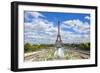 Eiffel Tower and the Trocadero Fountains, Paris, France, Europe-Neale Clark-Framed Photographic Print