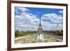 Eiffel Tower and the Trocadero Fountains, Paris, France, Europe-Neale Clark-Framed Photographic Print