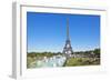 Eiffel Tower and the Trocadero Fountains, Paris, France, Europe-Neale Clark-Framed Photographic Print