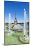 Eiffel Tower and the Trocadero Fountains, Paris, France, Europe-Neale Clark-Mounted Photographic Print