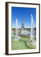 Eiffel Tower and the Trocadero Fountains, Paris, France, Europe-Neale Clark-Framed Photographic Print