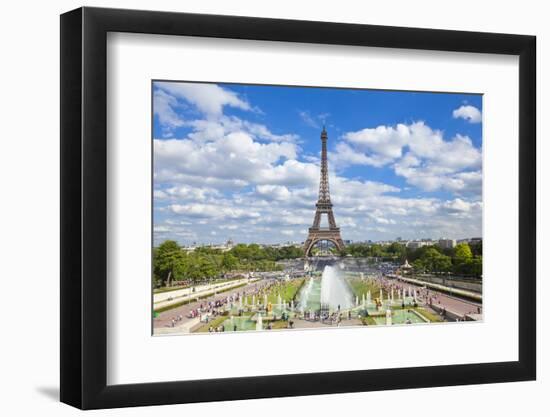 Eiffel Tower and the Trocadero Fountains, Paris, France, Europe-Neale Clark-Framed Photographic Print