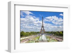 Eiffel Tower and the Trocadero Fountains, Paris, France, Europe-Neale Clark-Framed Photographic Print