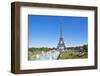 Eiffel Tower and the Trocadero Fountains, Paris, France, Europe-Neale Clark-Framed Photographic Print