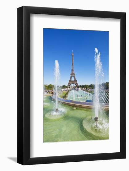 Eiffel Tower and the Trocadero Fountains, Paris, France, Europe-Neale Clark-Framed Photographic Print