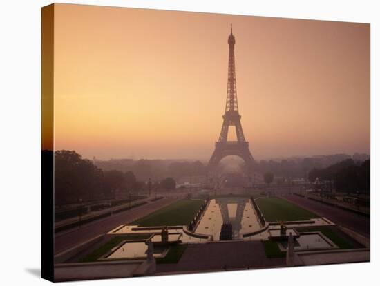 Eiffel Tower at Dawn, Paris, France, Europe-Alain Evrard-Stretched Canvas