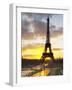 Eiffel Tower at Dawn, Place Trocadero Square, Paris, France-Per Karlsson-Framed Photographic Print