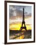 Eiffel Tower at Dawn, Place Trocadero Square, Paris, France-Per Karlsson-Framed Photographic Print