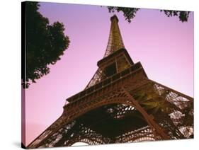 Eiffel Tower at Dusk, Paris, France, Europe-null-Stretched Canvas