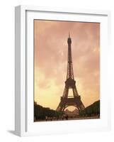 Eiffel Tower at Dusk, Paris, France, Europe-null-Framed Photographic Print