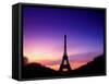 Eiffel Tower at Dusk, Paris, France-Peter Adams-Framed Stretched Canvas