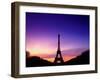 Eiffel Tower at Dusk, Paris, France-Peter Adams-Framed Photographic Print