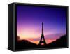 Eiffel Tower at Dusk, Paris, France-Peter Adams-Framed Stretched Canvas