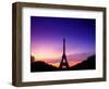 Eiffel Tower at Dusk, Paris, France-Peter Adams-Framed Photographic Print