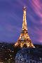 Eiffel Tower at Dusk-null-Lamina Framed Poster