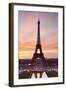 Eiffel Tower at Sunrise, Paris, Ile De France, France, Europe-Markus Lange-Framed Photographic Print