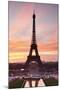 Eiffel Tower at Sunrise, Paris, Ile De France, France, Europe-Markus Lange-Mounted Photographic Print