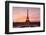 Eiffel Tower at Sunrise, Paris, Ile De France, France, Europe-Markus Lange-Framed Photographic Print