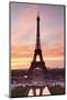 Eiffel Tower at Sunrise, Paris, Ile De France, France, Europe-Markus Lange-Mounted Photographic Print